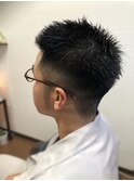 爽やかフェードショート