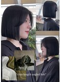 丸みショートボブ/レイヤー/20代30代40代50代/顔周りカット