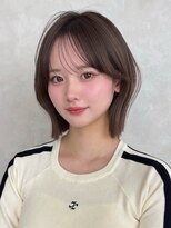 サンドナル 鹿児島天文館(sand NALU)&nbsp;ハッシュカット/グレージュ/デザインカラー[鹿児島天文館]