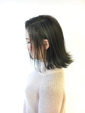 ファースト 長町店(first) 【first長町】糸チップハイライトカラーボブ