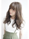 【レイヤー】透明感たっぷりラフロング
