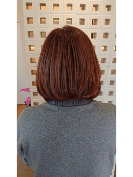 ヘアーシフトミチコ(hair Shift MICHIKO) サラツヤ大人ボブ