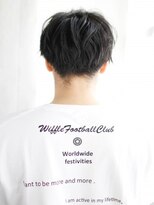 ヘアメイク ナル(hair make nalu) ニュアンスカールのメンズスタイル