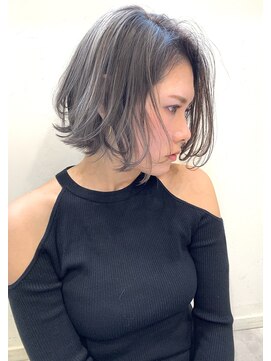 トルネード(TORNADO) セピアグレージュハイライトバレイヤージュ