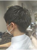 爽やか前髪上げ刈り上げ