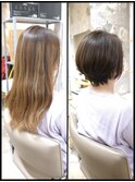 フォルムと再現性にこだわり☆ショートボブ