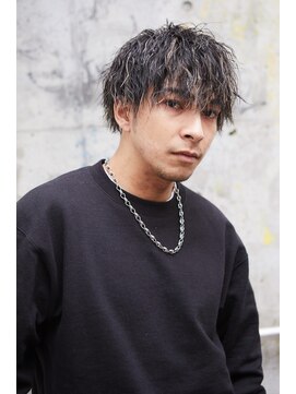 メンズサロンドットリアン(dot. lien) 【福永 まどか】ツイストスパイラル×ホワイトメッシュ