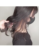 タブーセントラル(TABOO Central)&nbsp;地毛風カラーと相性抜群☆インナーカラーグレージュ