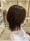 外ハネミディアム×ウルフレイヤー 30代40代50代