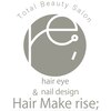 ヘアーメイク ライズ 西田辺店(Hair make rise;)のお店ロゴ