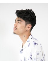 フェードカット＆コールドパーマ　[西宮北口/西宮/甲子園/甲東園/宝塚/尼崎]<理容室>