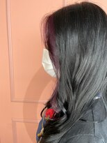 スペックホルダーミミ(Spec Holder mimi) ２０代３０代　イヤリングカラー  ラベンダー　髪質改善　美髪