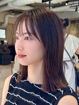 ティア(Tia.)&nbsp;(きりっぱなしボブ/ボブ/ロブヘア/くびれヘア/縮毛矯正/前髪)
