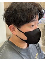 パシフィックダズールコパン(Pacific Dazzle copain)&nbsp;神戸スパイラルパーマ　メンズマッシュ　メンズカット