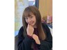 8月限定★学割U24高級人毛プレミア編み込み胸下エクステ48本コース￥20640→