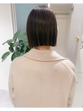 オーシャン(Ocean) ［Ocean Hair&Life 水田］秋冬オススメ☆切りっぱなしボブ