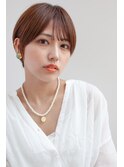 20代30代40代『大人可愛い丸みマッシュショート』Ash清瀬店