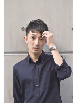 フリリ 新宿(Hulili men's hair salon) 波巻き/ツーブロックマッシュ/ツイストスパイラル/パーマ