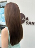 うる艶美髪ストレート 髪質改善カラー 縮毛矯正#1