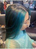 Turquoise Blue Highlight