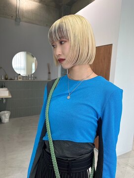 ソル 栄矢場町(SOL) ブロンド×デザインカラー