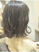 夏はこれ!!オリーブベージュボブ♪