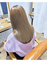 アーブル ヘアーアンドメイク(ARBRE) 髪質改善トリートメントハイトーンダブルカラー