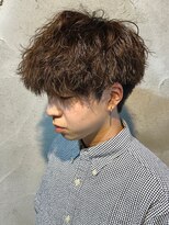 ニアウ 高崎店(Niau) 波巻きスパイラルパーマ波巻きパーママッシュウルフメンズ高崎