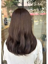 リタ(rita.) 小辻 ナチュラルかわいい☆チョコレートベージュ レイヤーカット