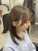 マーシュ 梅田(marshu)&nbsp;吉岡Style/顔周りカット/韓国風レイヤー