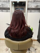 ディッシュ 五反田(dish)&nbsp;red×pink○五反田美容院