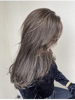 ノラキチジョウジ(NORA KICHIJOJI)&nbsp;耳かけロングレイヤーフェイスレイヤーハイライトカラー