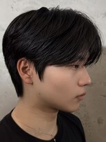 ノラ ヘアーサロン(NORA HAIR SALON)&nbsp;韓国シースルーマッシュカルマパーマダウンパーマ黒髪マッシュ