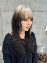 ニューワン バイ ネイバー 立川(Newone by neighbor)&nbsp;レイヤーカットナチュラルハイトーンデザインカラー[立川駅]