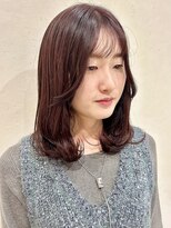 リサ グランシェ(RISA granche)&nbsp;ミディアム　暖色カラー　艶髪カラー