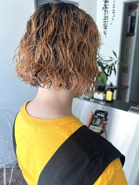 ピーロ(piilo) ボブパーマ　ミディアムパーマ　パーマ