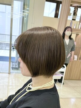 シュヴー 浦安店(CHEVEUX) グレージュ/ショートボブ/ショートヘア30代/40代/50代