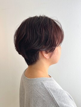ランプヘアーデザイン(LAMP HAIR DESIGN) 【大森 智博】ショートパーマ/マッシュ/ピンクカラー