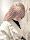 12592ミルクティーベージュ髪質改善ストレートマロンベージュ