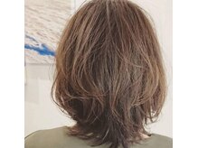 ゆるふわセミディスタイル