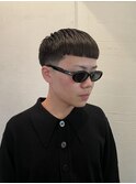ブルーブラック/スペインカール/スパイキーショート/心斎橋