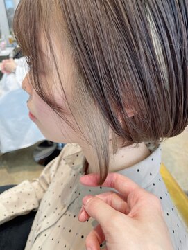 ココ 西葛西南口店(COコ) ハニーベージュカラー|西葛西インナーカラー