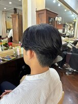 シャンプーボーイアネックス(SHAMPOO BOY Annex)&nbsp;センターパート　ニュアンスパーマ　佐世保