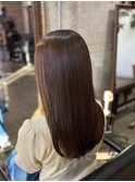 大人ボブレイヤーカットアッシュカラーダブルカラーおしゃれ女子