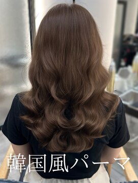 アミー 池袋(Ammy) コテ巻き風パーマ /韓国風パーマ/デジタルパーマ/レイヤーカット
