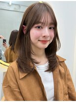 ガーデン 渋谷(GARDEN)&nbsp;レイヤーカットダブルカラーミディアムレイヤー