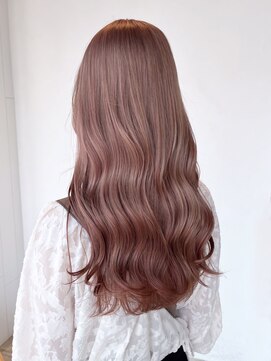 ハイトーンホワイトベージュミルクティーロング_ba525341