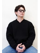 リッジ(ridge)&nbsp;メンズショート　ニュアンスパーマ