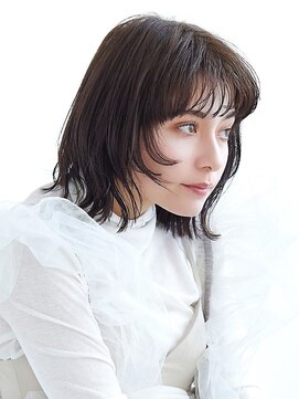 オーバーヘアー 池袋店(over hair) 【over hair】オリーブグレージュ×レイヤーカット