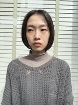 ロライマ 中目黒(roraima)&nbsp;大人/暗髪/ナチュラル/ボブ/前髪なし/クール/ワンレングス